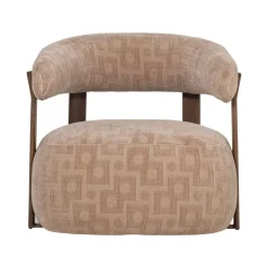 Foon Fauteuil Structuurstof Zand