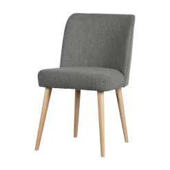 Force Eetkamerstoel boucle staalgrijs