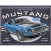 Ford Mustang - 1969 Mach1 Blue - metalen bord