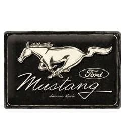 Ford mustang Paard - metalen bord