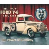Ford Trucks 1939 - metalen bord