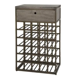 Forge Wijnkast 1 lade Brons 54cm (showroommodel)