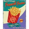 French Fries - metalen bord