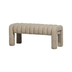 Frex Bankje Bouclé Bruin 110cm