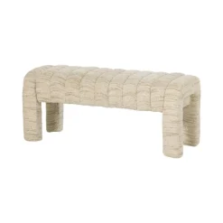 Frex Bankje Bouclé Naturel 110cm