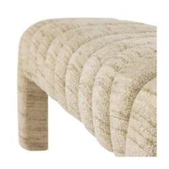 Frex Bankje Bouclé Naturel 110cm