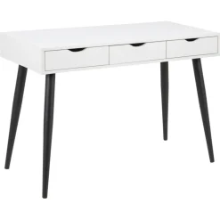 Freya Bureau Wit met zwarte poten 110cm