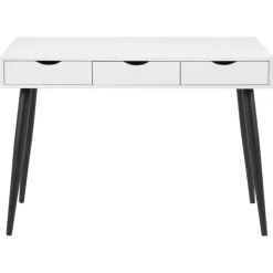 Freya Bureau Wit met zwarte poten 110cm