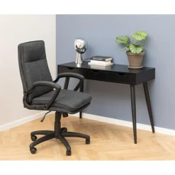 Freya Bureau Zwart 110cm