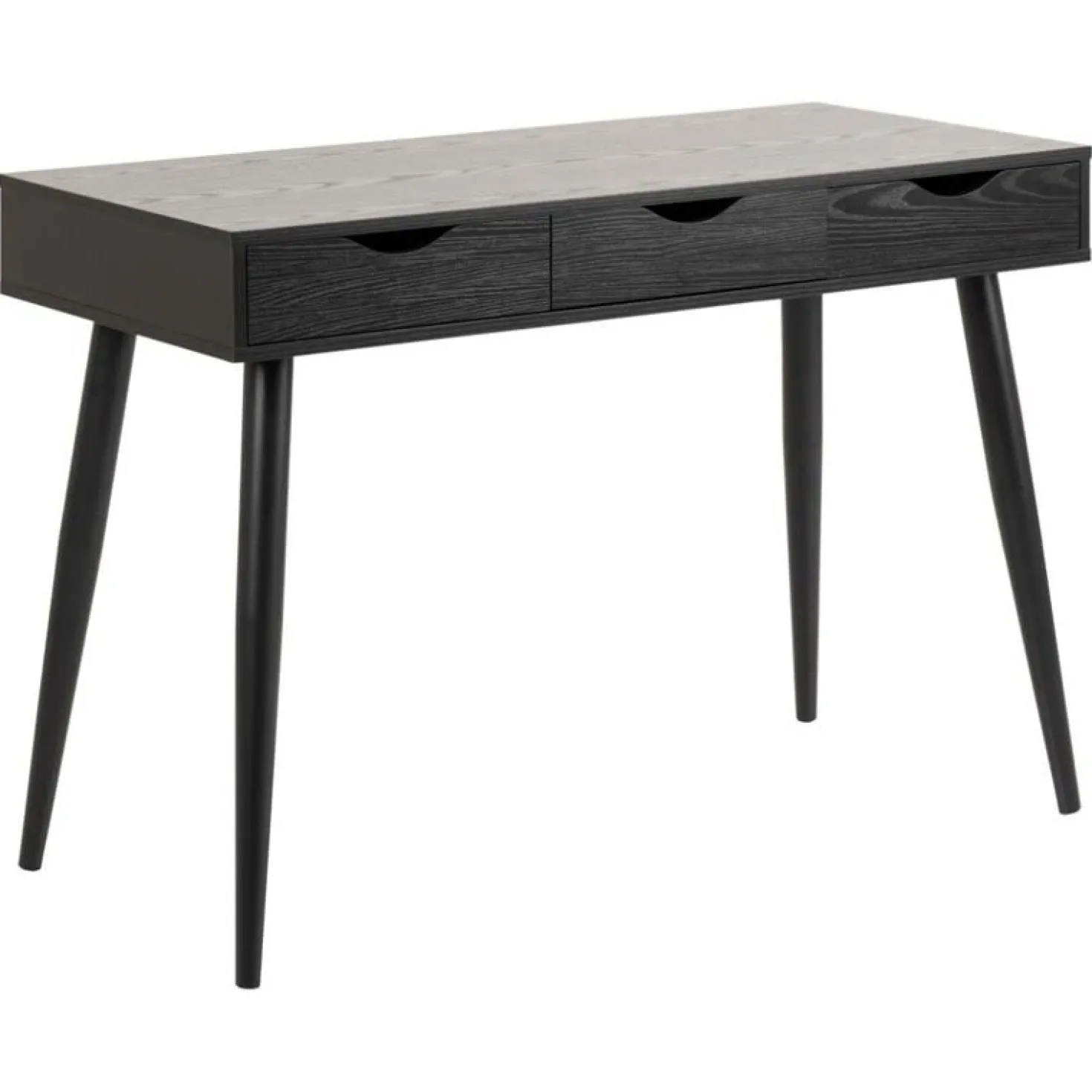 Freya Bureau Zwart 110cm