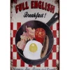 Full Englisch Breakfast - metalen bord
