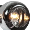 Gabriella 2-lichts Plafondlamp Smoke Glas
