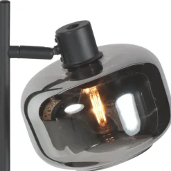 Gabriella 1-lichts Tafellamp Smoke Glas