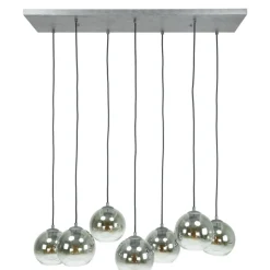 Galsa 7-lichts hanglamp industrieel