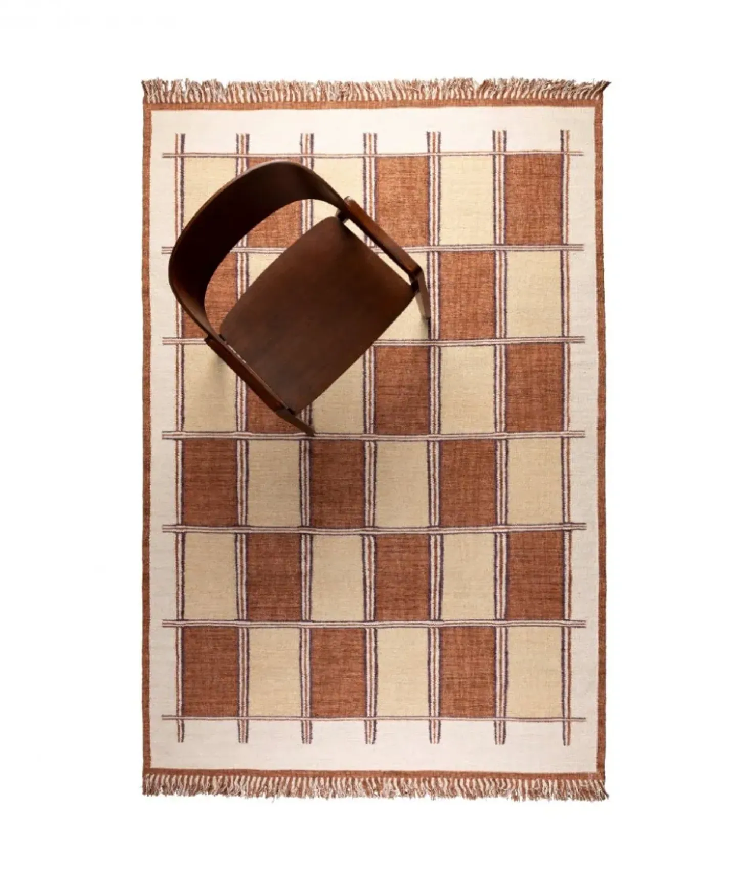 Gambit Vloerkleed Terracotta 160x230cm
