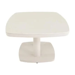 Geneva Loungetafel verstelbaar Deens ovaal beige 135cm