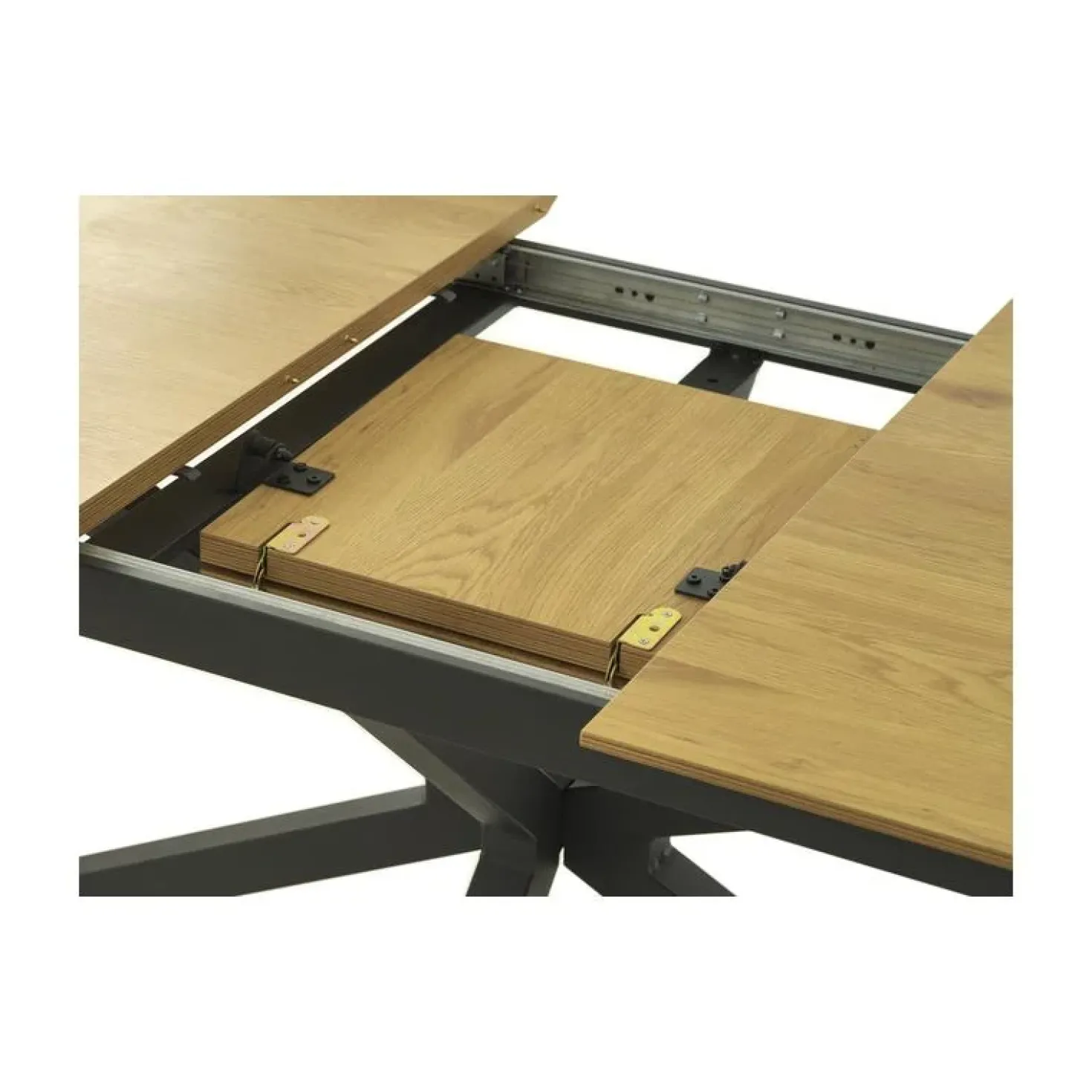 Gerard uitschuifbare eettafel naturel 160-200cm