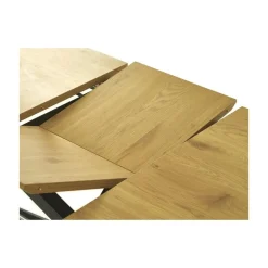 Gerard uitschuifbare eettafel naturel 160-200cm