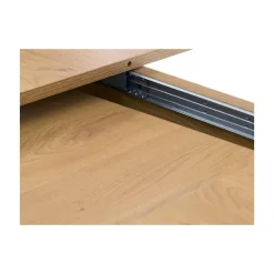 Gerard uitschuifbare ronde eettafel naturel 120-170cm