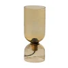 Gigi 1-lichts Tafellamp gehamerd glas naturel 38cm