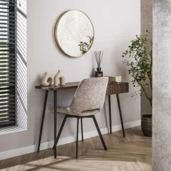 Giorgia Sidetable 1 lade Acaciahout Bruin 120cm