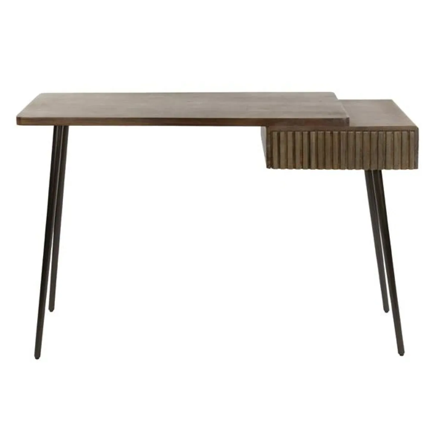 Giorgia Sidetable 1 lade Acaciahout Bruin 120cm