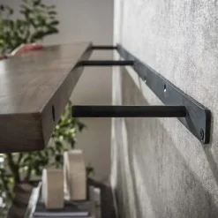 Giorgia Wandplank Acaciahout Bruin 120cm