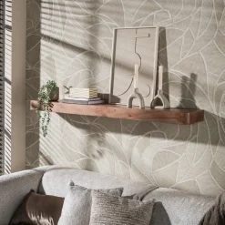 Giorgia Wandplank hoog Acaciahout Bruin 150cm