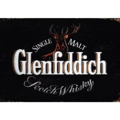 Glenfiddich - metalen bord