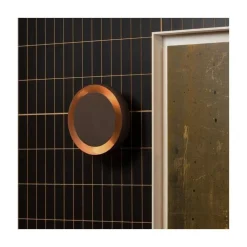 Gloomy Wandlamp Rond Bruin 30cm