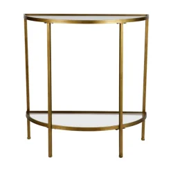 Goddess Sidetable antique brass 76cm