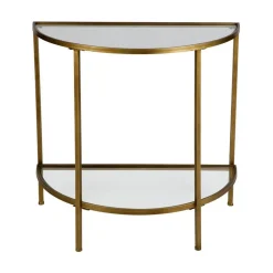 Goddess Sidetable antique brass 76cm