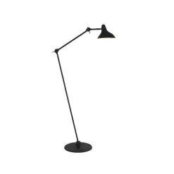 Greta 1-lichts Booglamp Zwart