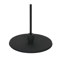 Greta 1-lichts Booglamp Zwart