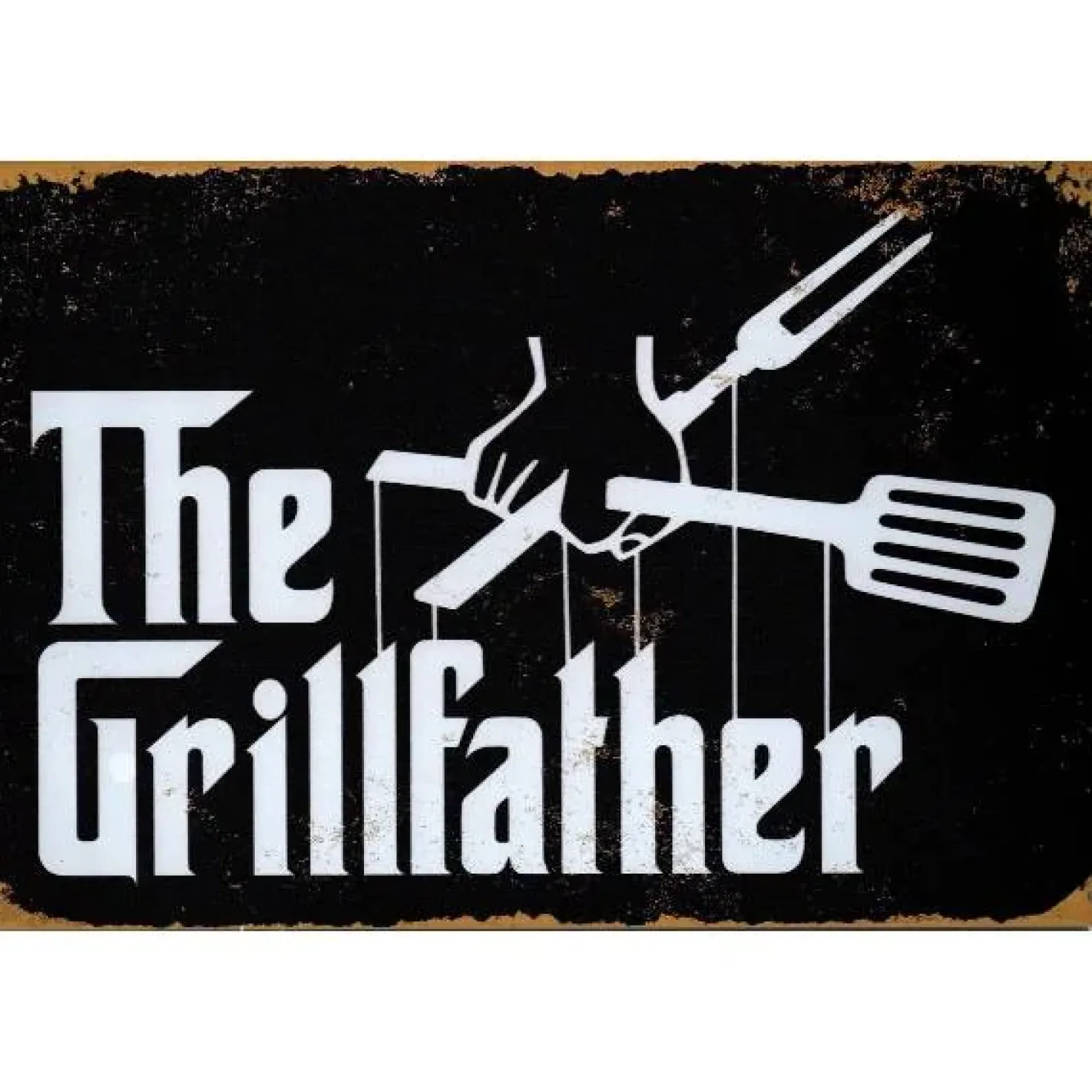 Grill Father - metalen bord