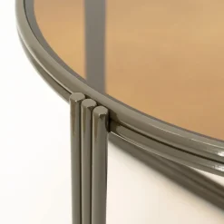 Groovy Salontafel rond Bruin 63cm