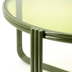 Groovy Salontafel rond Groen 63cm