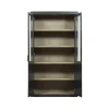 Gunnar Buffetkast grenen matzwart 120 cm