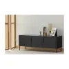 Gunnar Tv meubel grenen matzwart 154 cm
