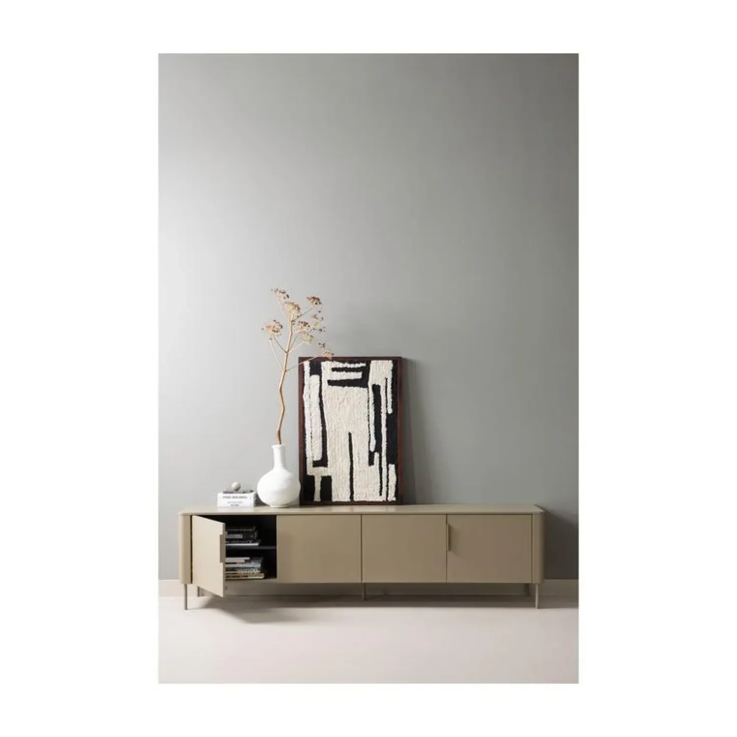 Gunnar Tv meubel grenen mud 200 cm