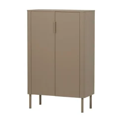 Gunnar Vitrinekast grenen mud 85 cm