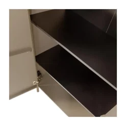 Gunnar Vitrinekast grenen mud 85 cm