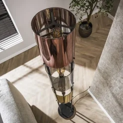 Gurino 3-lichts Vloerlamp Meerkleurig