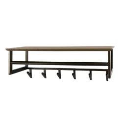 Gustavo Kapstok 6 haken Bruin 80cm