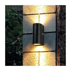 Gyosha 1-lichts Buitenlamp Zwart