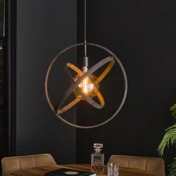 Gyro 1 lichts hanglamp Artic zwart