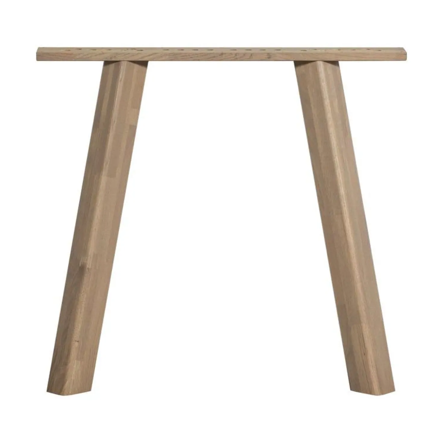 Haarlem 4-standen poot eiken pebble grey set van 2