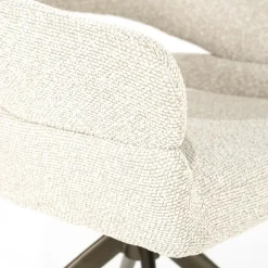 Hailey Eetkamerstoel Beige stof