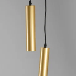 Hanglamp Ferroli Antiek goud Metaal 3-lichts