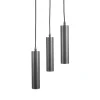 Hanglamp Ferroli Zwart Metaal 3-lichts